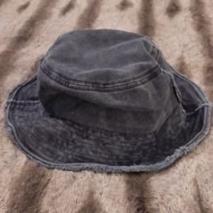 Denim Blue Jean Hat - good used condition  - C.C